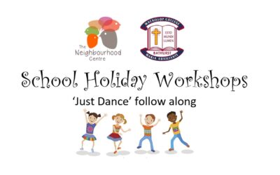School Holiday Workshops – ‘Just Dance’ Follow Along by  J. Nunan (Ages 3-11 years old)